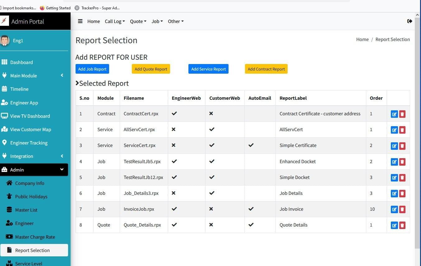 Automatic Email Facility